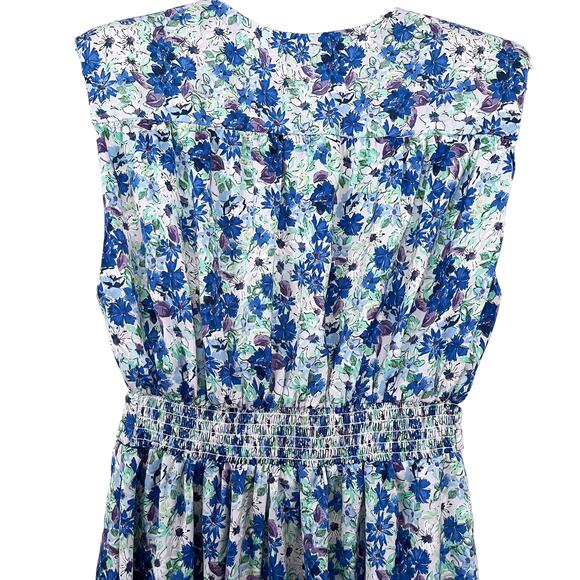 Zara floral printed sleeveless midi dress size Medium - Picture 16 of 16